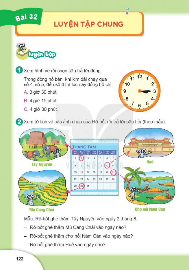 Bài 32: Luyện Tập Chung