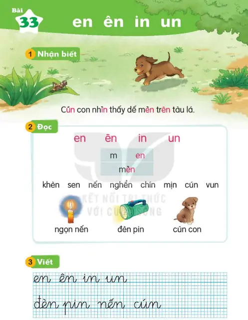 Bài 33: en ên in un