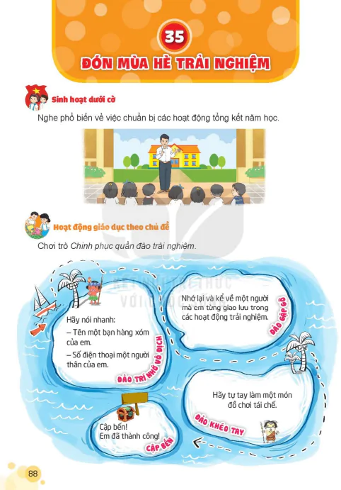 Bài 35: ĐÓN MÙA HÈ TRẢI NGHIỆM