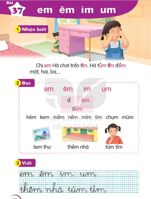Bài 37: em êm im um