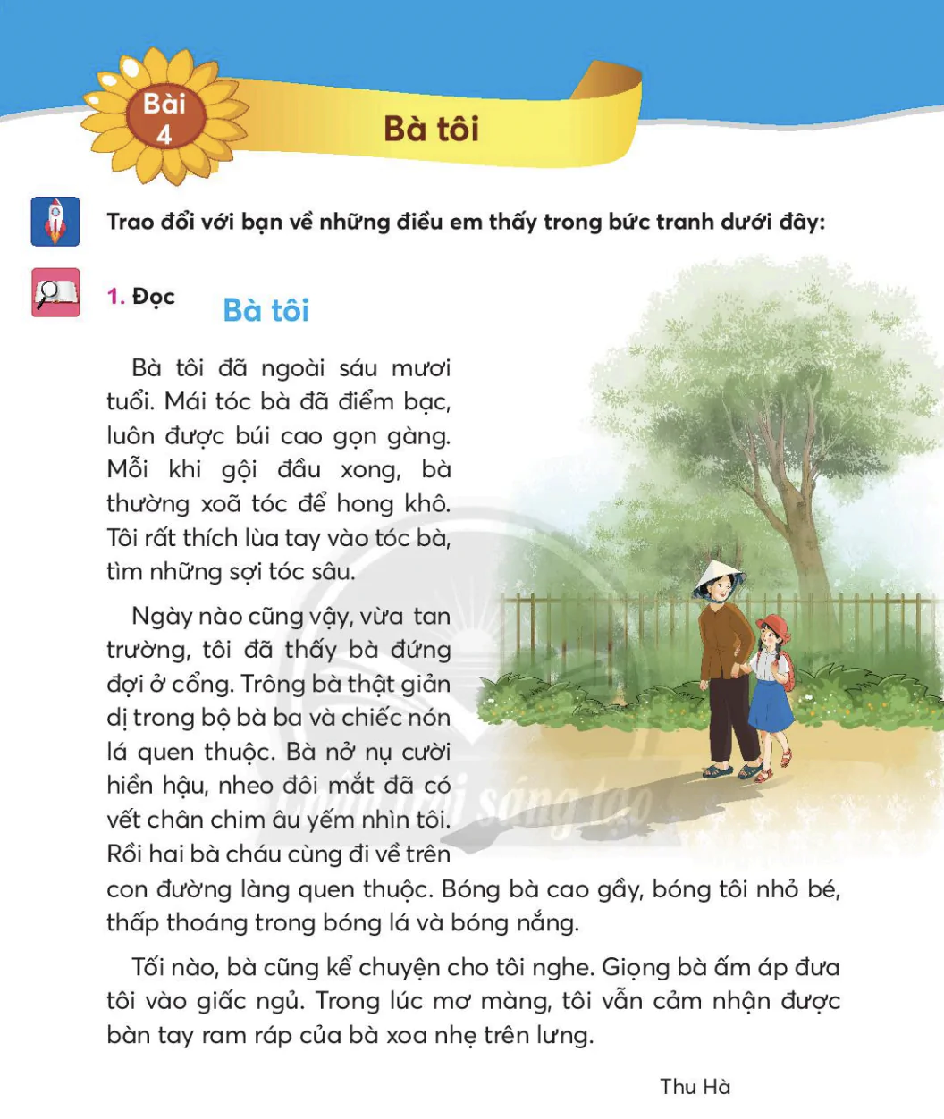 Bài 4: Bà tôi