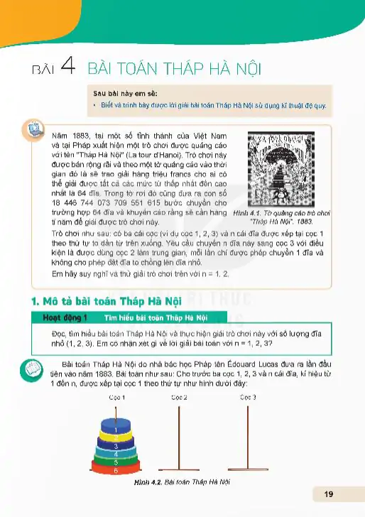 Bài 4: Bài Toán Tháp Hà Nội