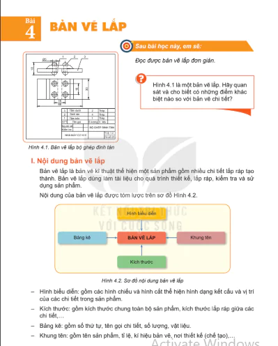 Bài 4: Bản vẽ lắp
