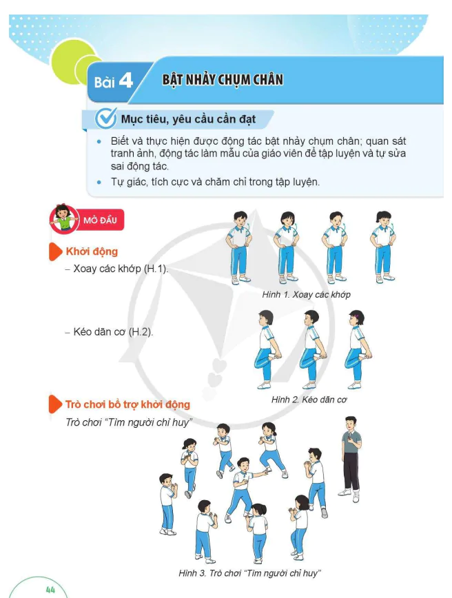 BÀI 4: BẬT NHẢY CHỤM CHÂN