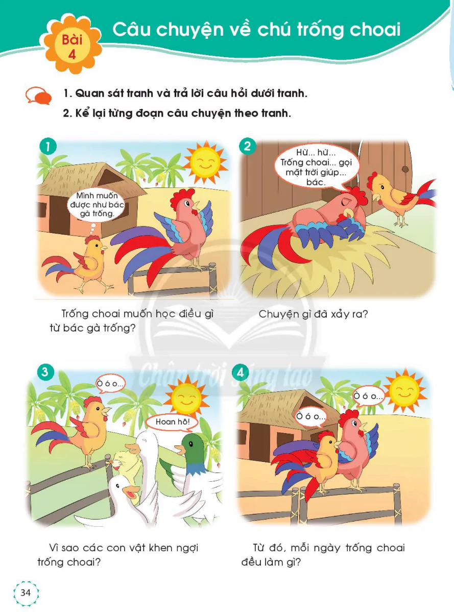 Bài 4: Câu Chuyện Về Chú Trống Choai