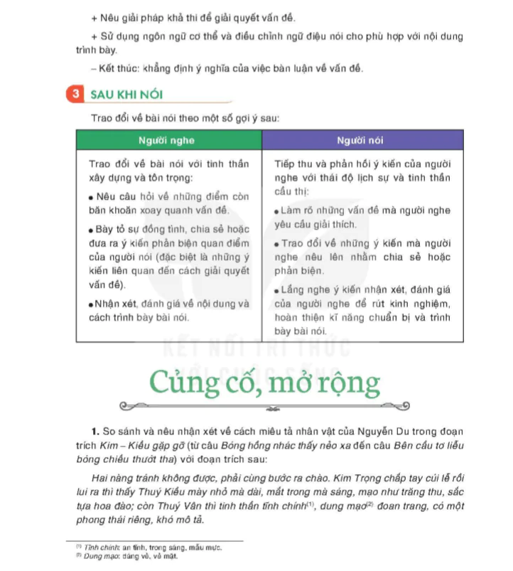 Bài 4 : Cũng cố, mở rộng ,thực hành đọc và đọc mở rộng