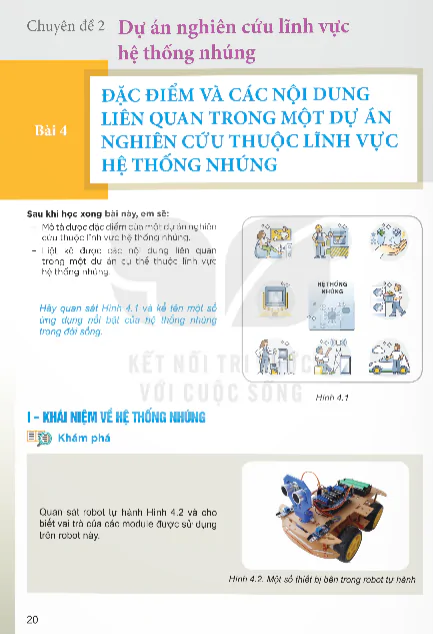 Bài 4: Đặc Điểm Và Các Nội Dung Liên Quan Trong Một Dự Án Nghiên Cứu Thuộc Lĩnh Vực Hệ Thống Nhúng