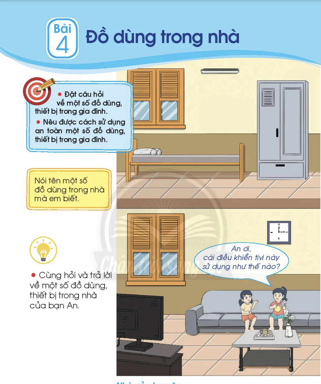 Bài 4: Đồ dùng trong nhà