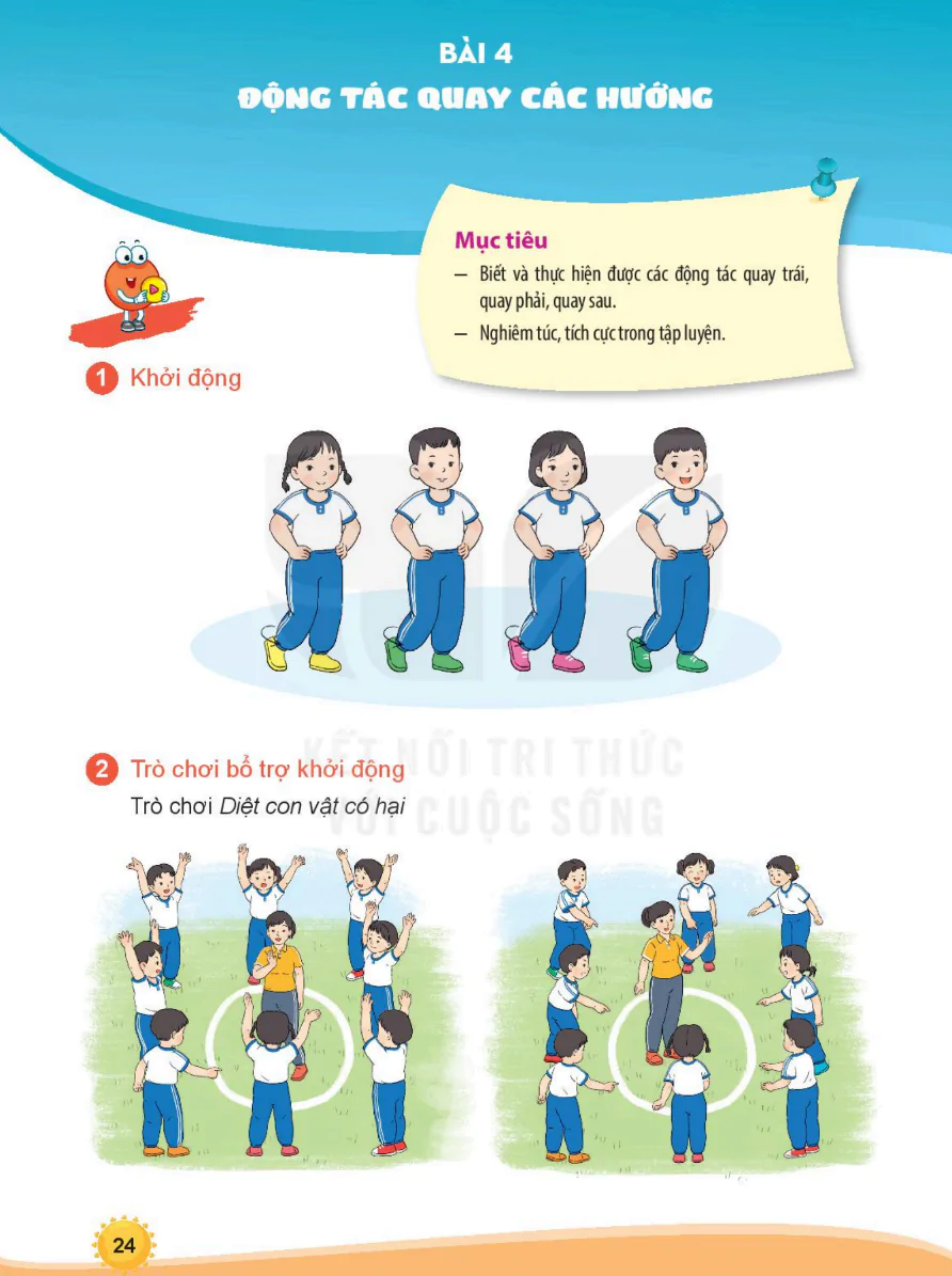 Bài 4: Động Tác Quay Các Hướng