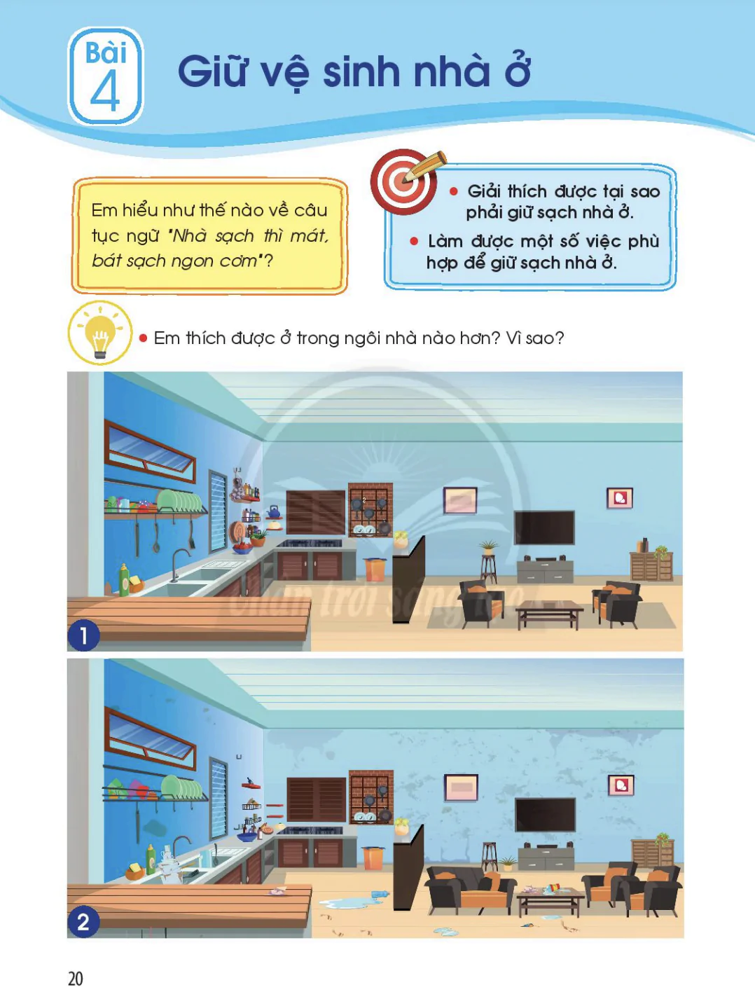  Bài 4: Giữ vệ sinh nhà ở