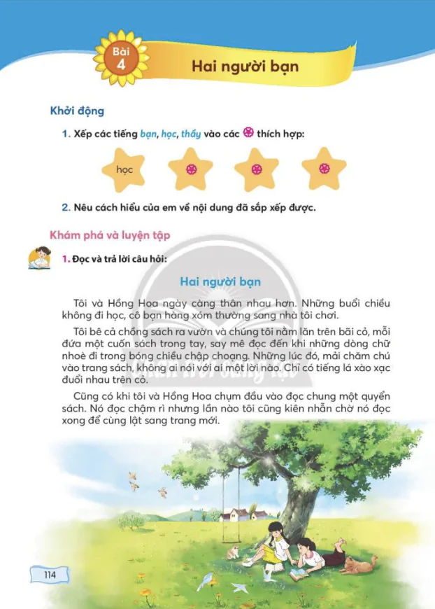 Bài 4: Hai người bạn