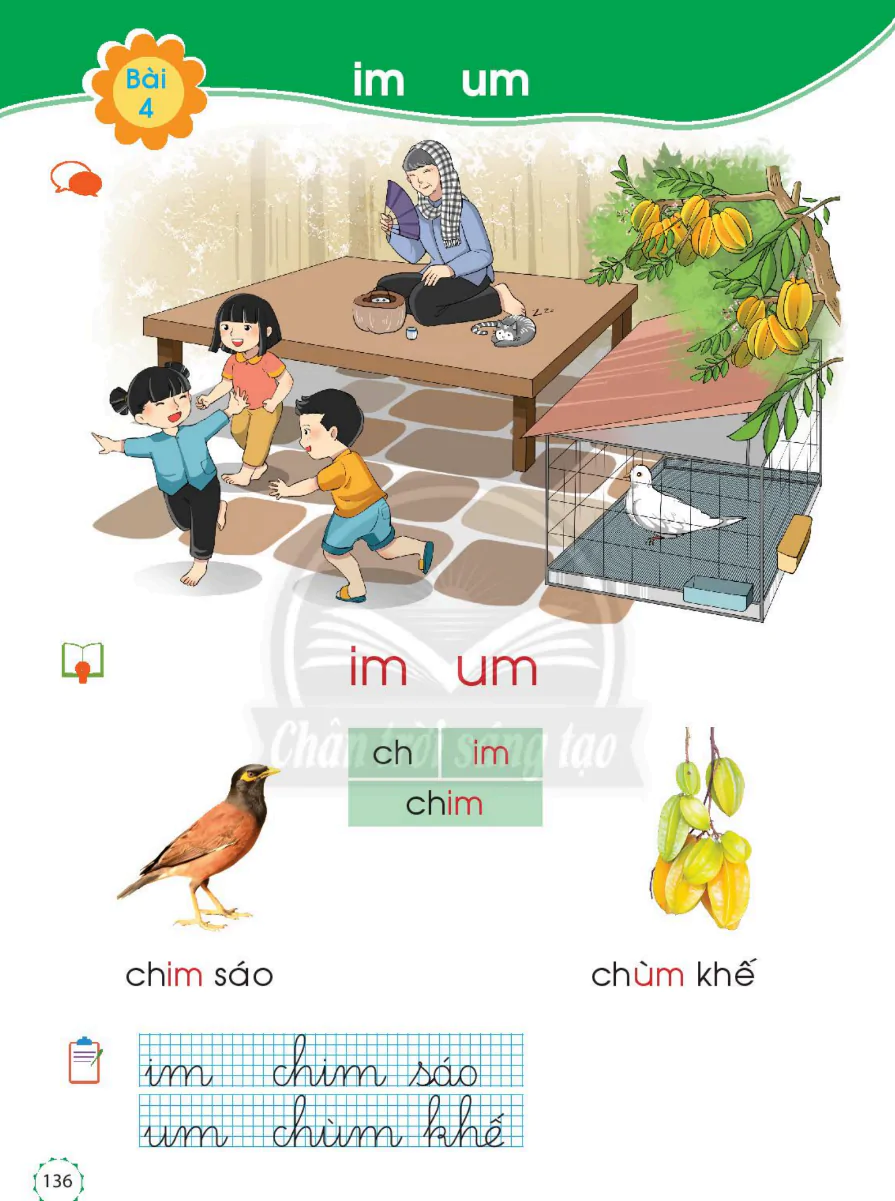Bài 4: im um
