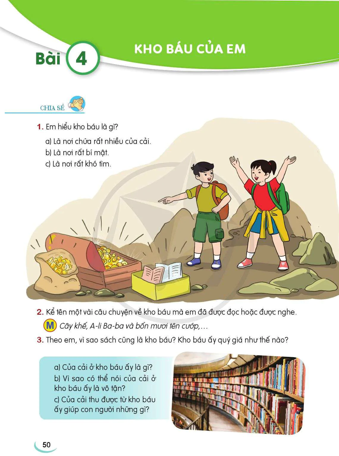 Bài 4: Kho báu của em