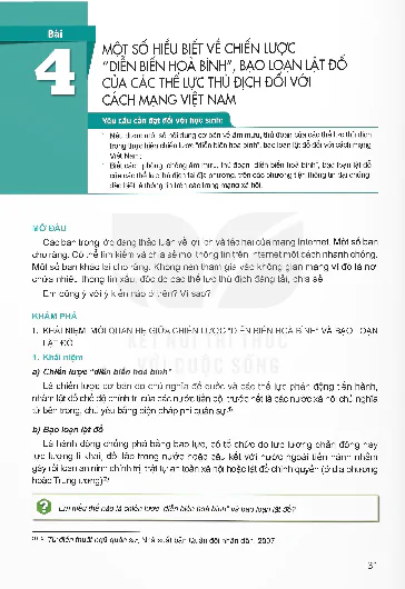 Bài 4: Một số hiểu biết về chiến lược 