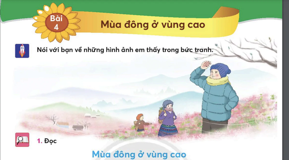 Bài 4: Mùa đông ở vùng cao