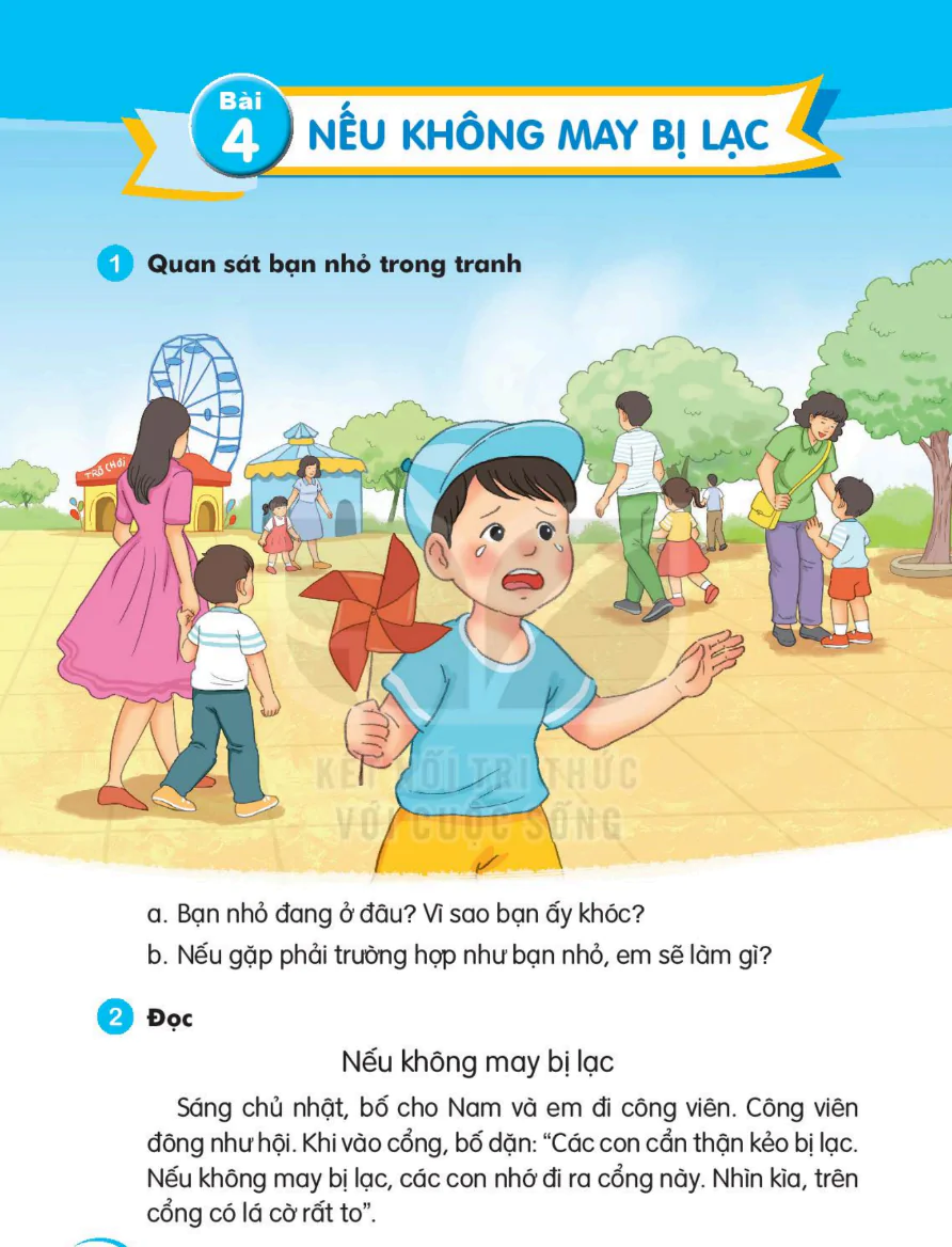 Bài 4: Nếu Không May Bị Lạc