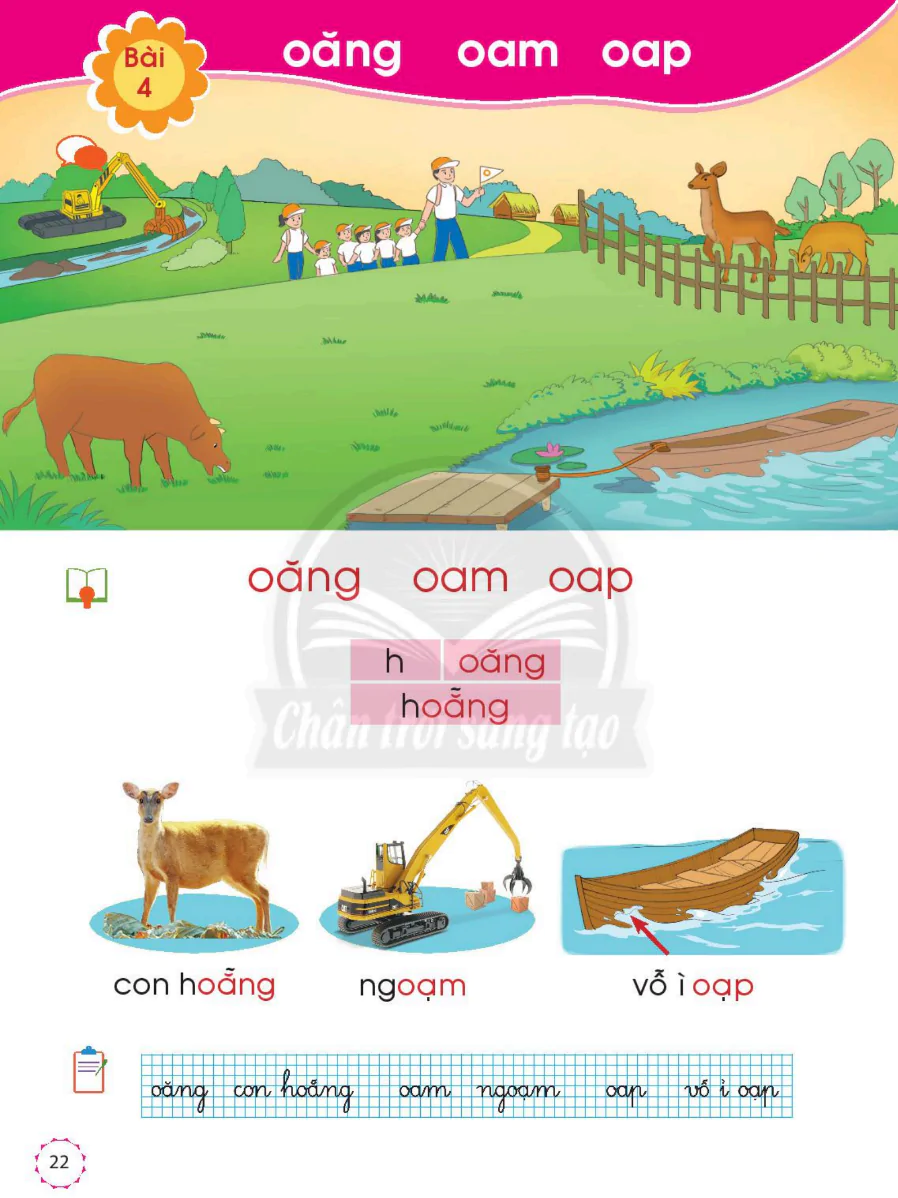 Bài 4: oăng oam oap