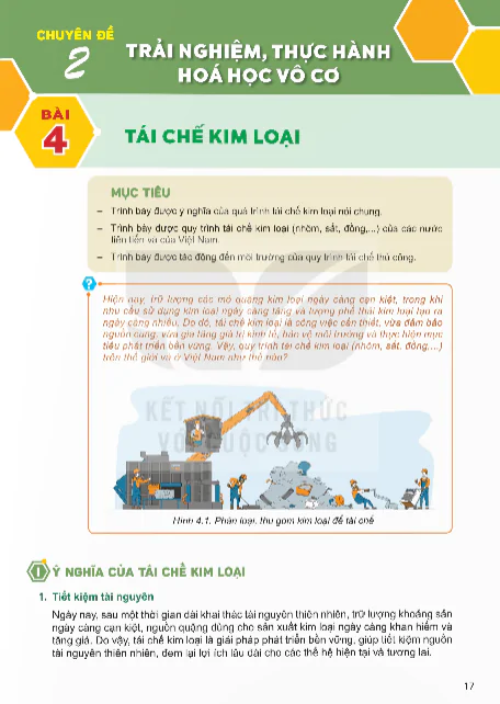 Bài 4: Tái Chế Kim Loại