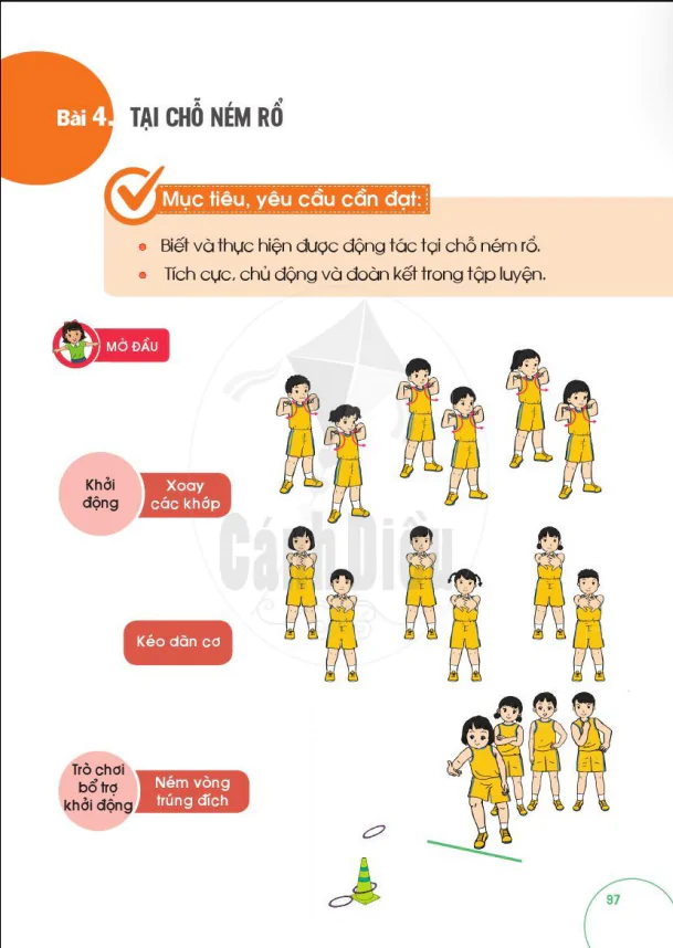 BÀI 4: TẠI CHỖ NÉM RỔ