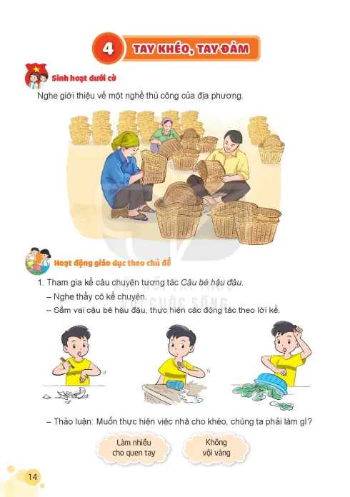 Bài 4: TAY KHÉO,TAY ĐẢM