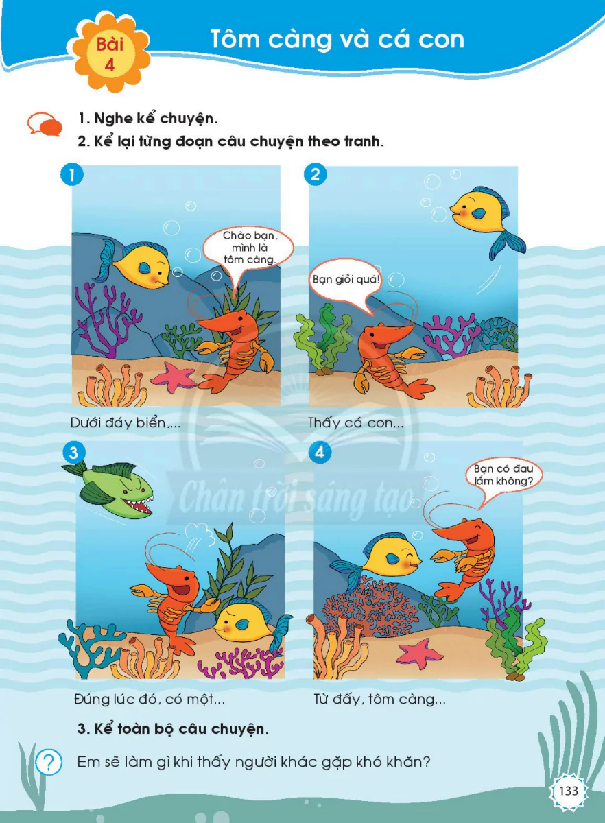 Bài 4: Tôm Càng Và Cá Con
