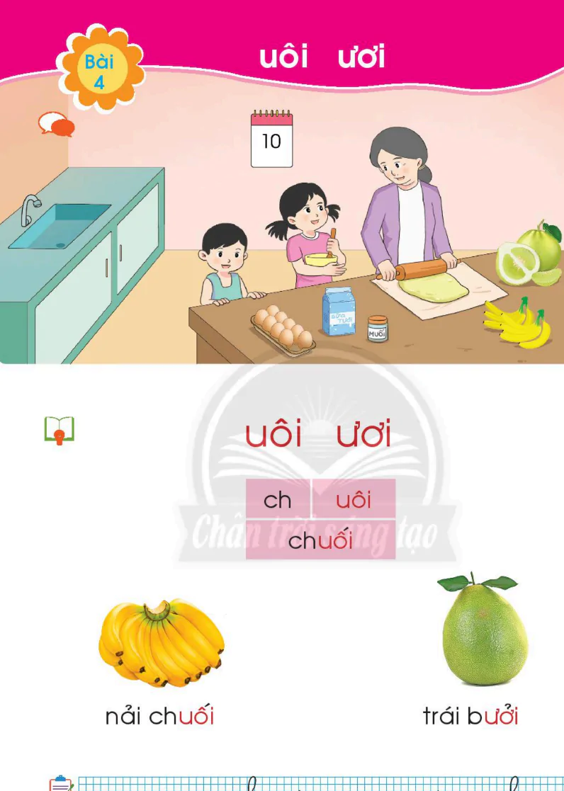 Bài 4: uôi ươi