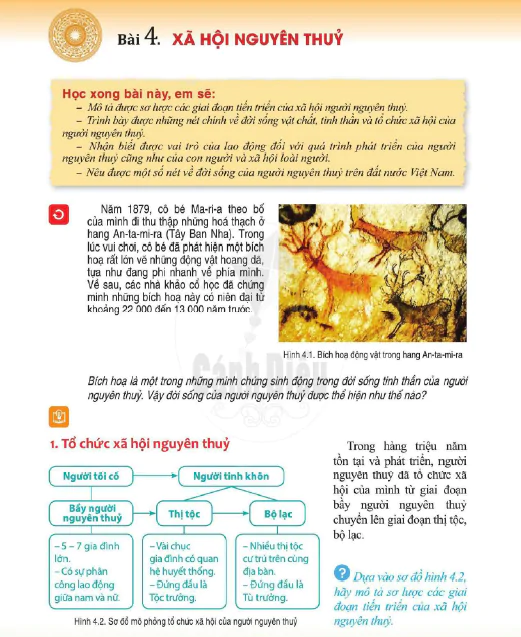 Bài 4. Xã hội nguyên thủy