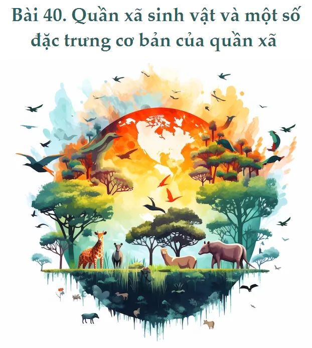 Bài 40. Quần xã sinh vật và một số đặc trưng cơ bản của quần xã