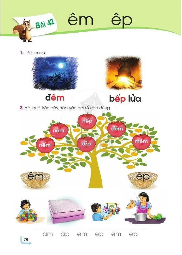 Bài 42: Êm, êp