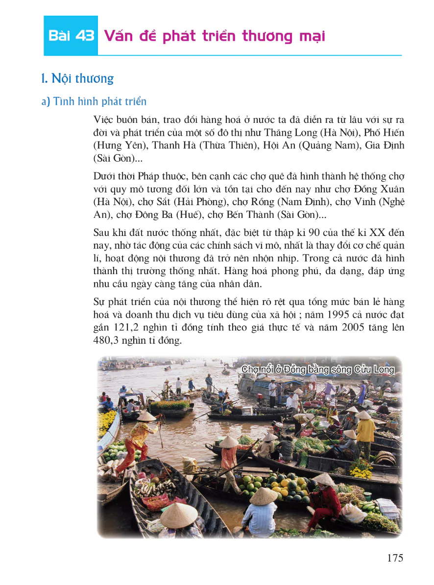 Bài 43: Vấn Đề Phát Triển Thương Mại