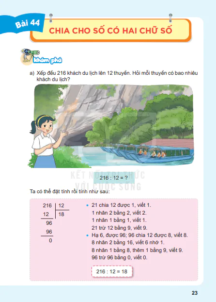 Bài 44: Chia cho số có hai chữ số
