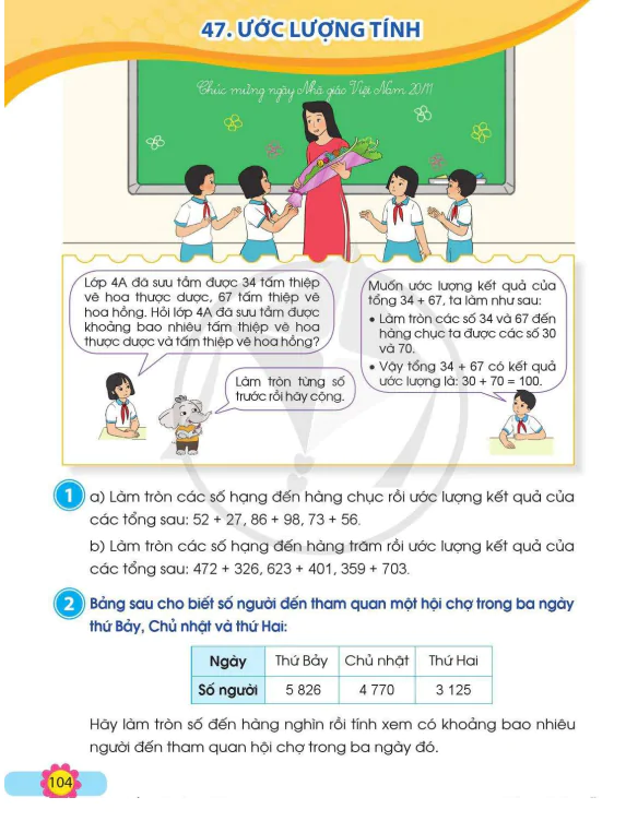 Bài 47: Ước Lượng Tính