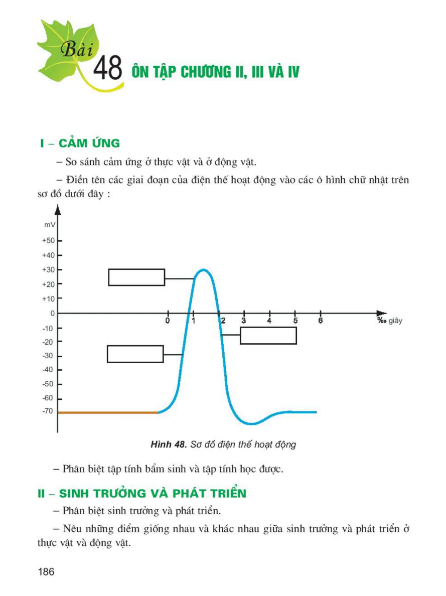 Bài 48: Ôn Tập Chương II, III Và IV