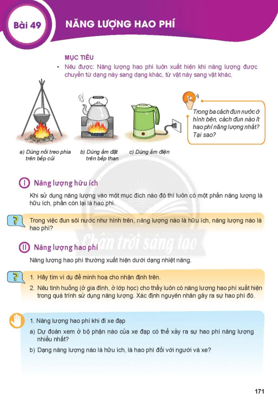 Bài 49: NĂNG LƯỢNG HAO PHÍ