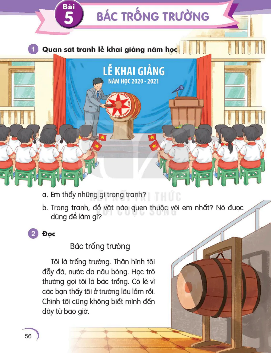 Bài 5: Bác Trống Trường