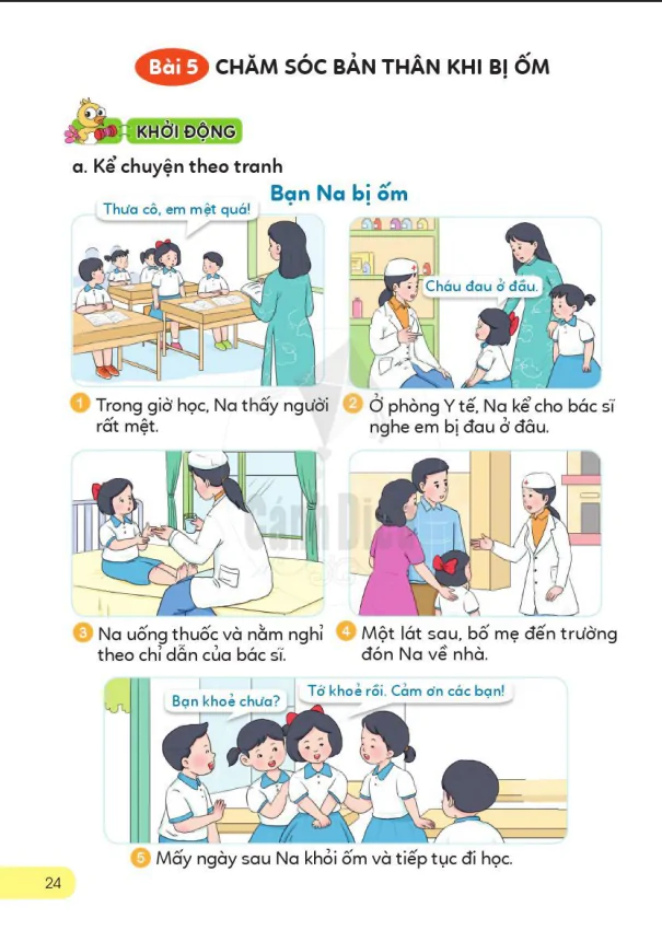 BÀI 5: CHĂM SÓC BẢN THÂN KHI BỊ ỐM