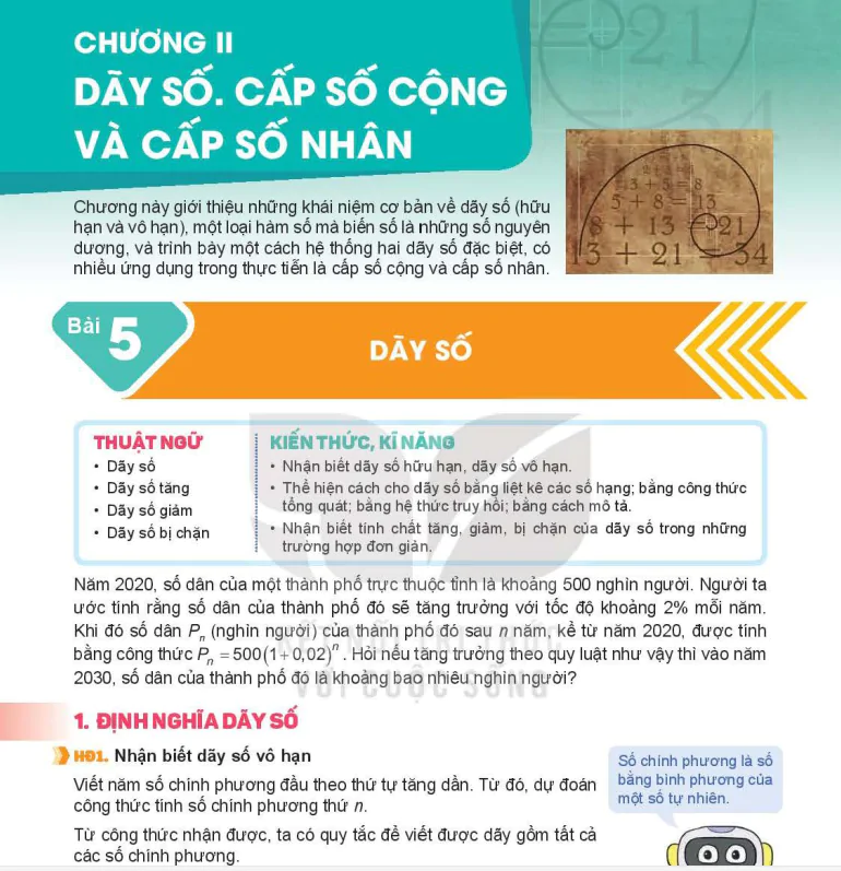 Bài 5: Dãy Số