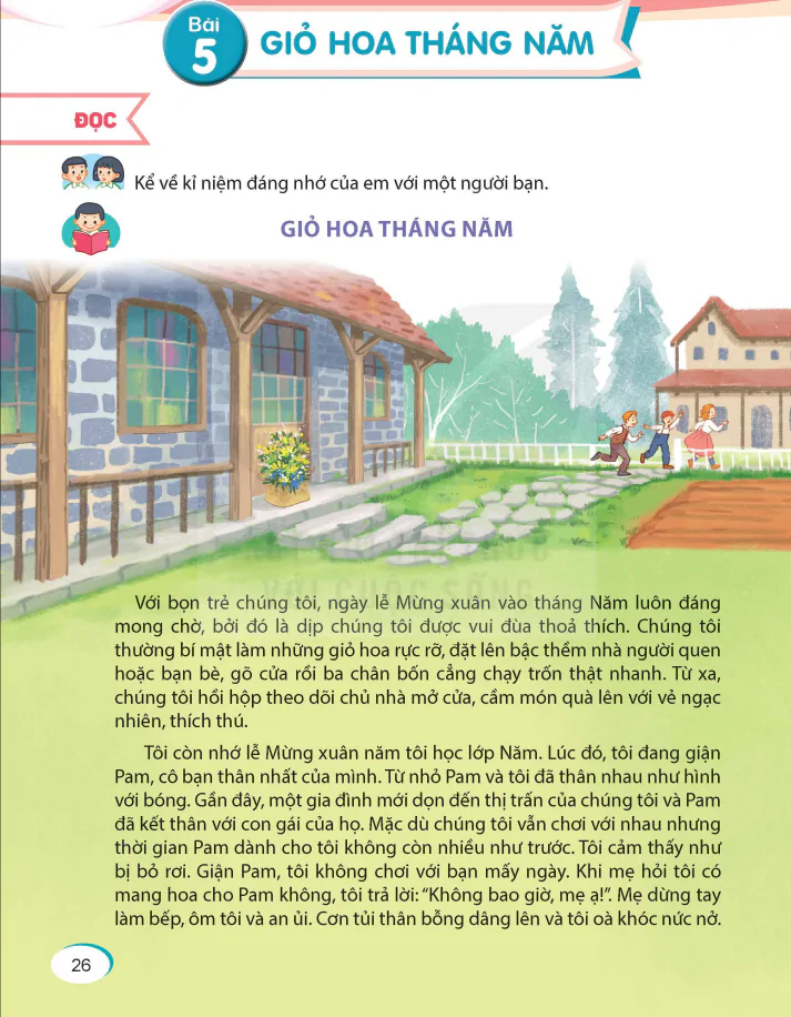 Bài 5: Giỏ Hoa Tháng Năm