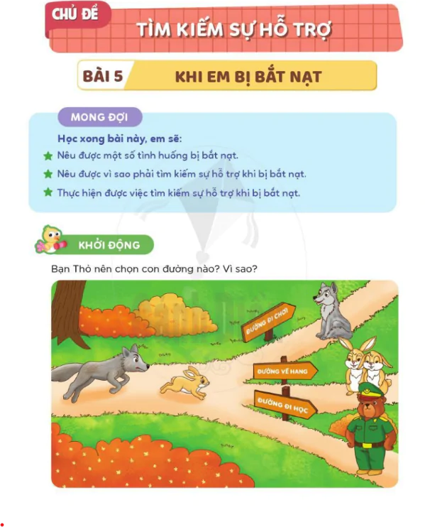 Bài 5: Khi em bị bắt nạt