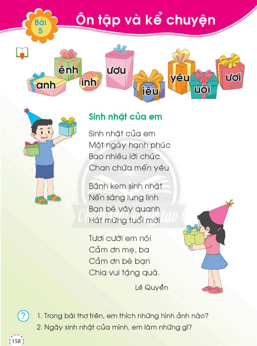 Bài 5: Ôn Tập Và Kể Chuyện