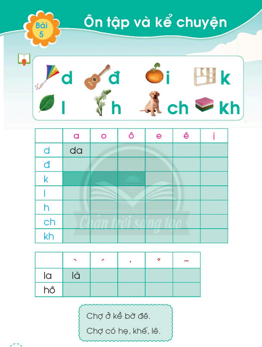 Bài 5: Ôn Tập Và Kể Chuyện
