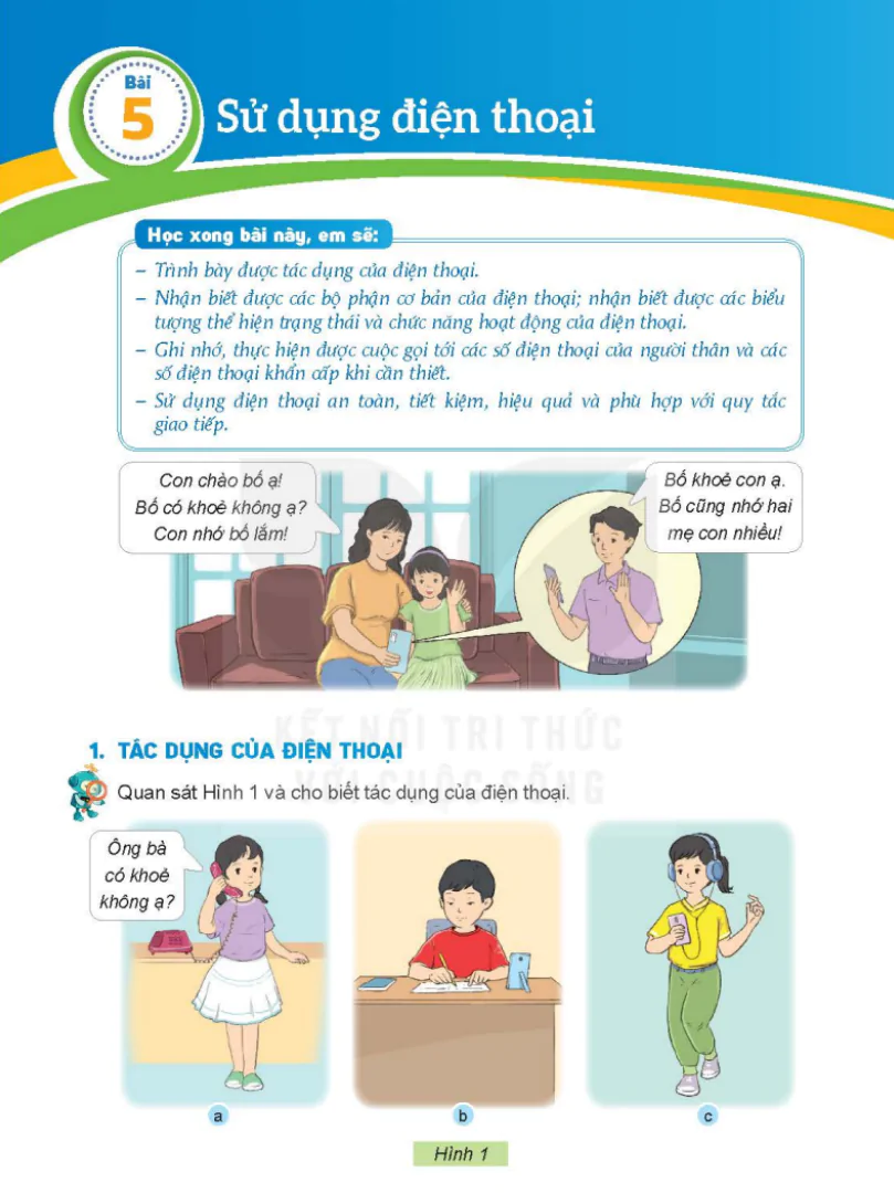 Bài 5: Sử Dụng Điện Thoại