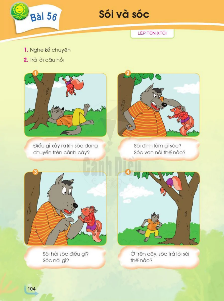 Bài 56: Sói Và Sóc