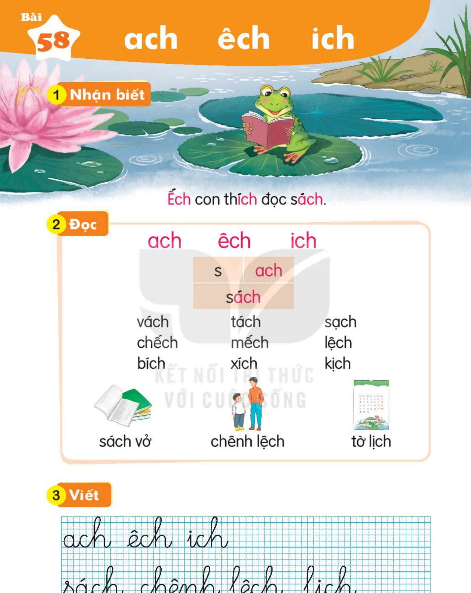 Bài 58: ach êch ich