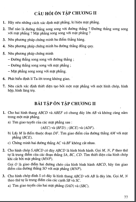 Bài 6: Bài tập ôn tập chương 2
