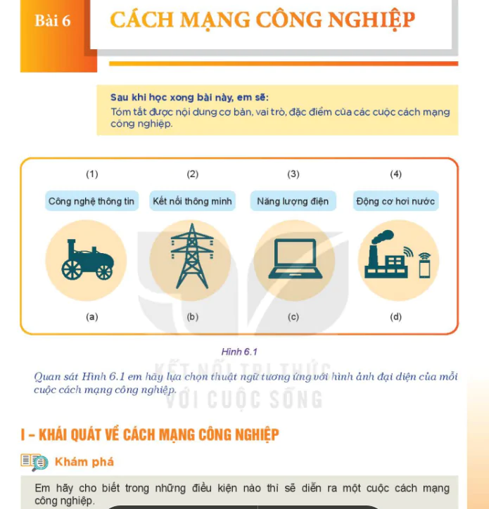 Bài 6: Cách Mạng Công Nghiệp