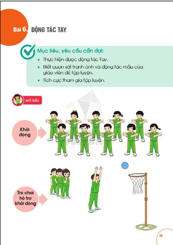 BÀI 6: ĐỘNG TÁC TAY