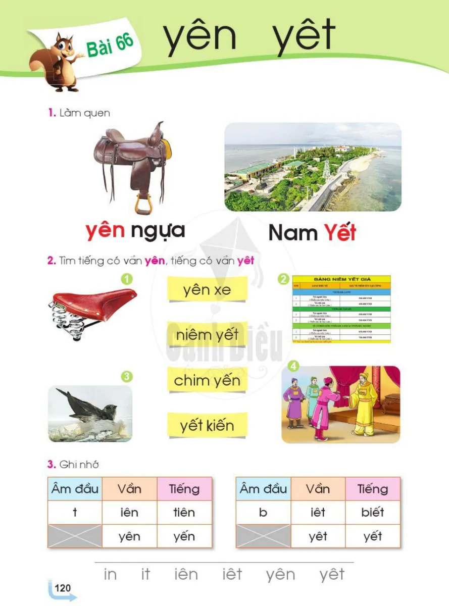Bài 66: yên yêt