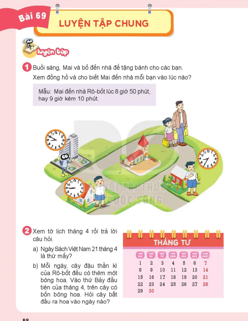 Bài 69: Luyện Tập Chung