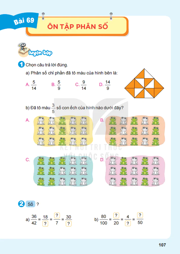 Bài 69: Ôn Tập Phân Số